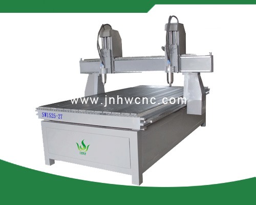 SW-1525-2T Double woodworking engraving machine