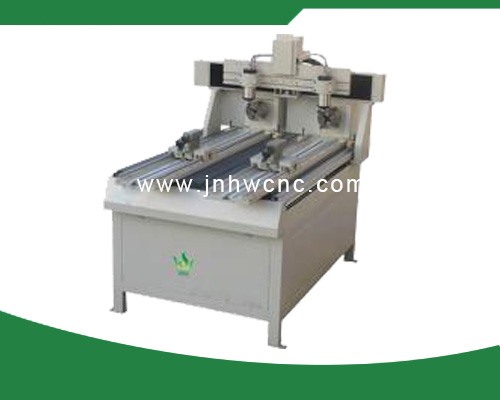 SW-6090 Double head/spindles cnc engraving machine  
